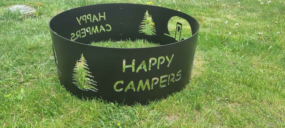 Custom fire pit on sale rings near me